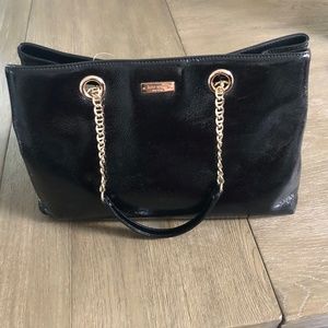 Kate Spade Black Patent Leather Maryanne Bag